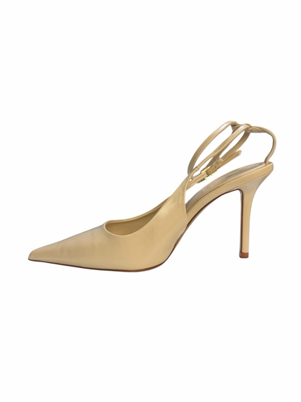 Zara Buckled Slingback Heels Size 39 - Picture 6 of 12